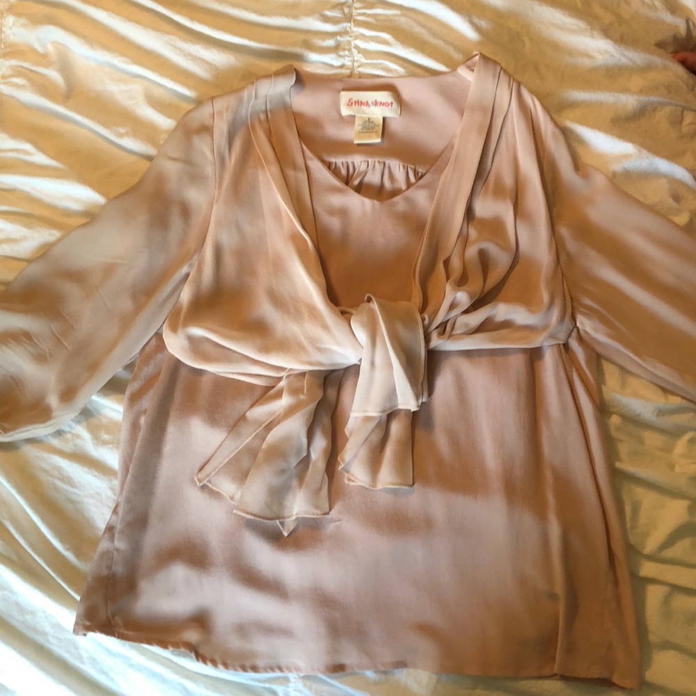 Anthropologie Silk Blouse